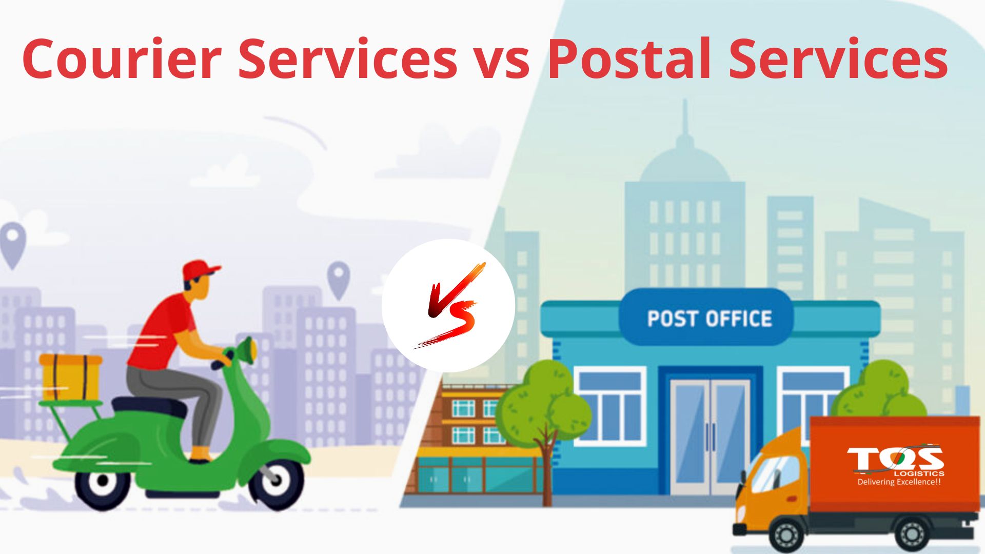 What Are the Benefits of Courier Services vs. Postal Services?